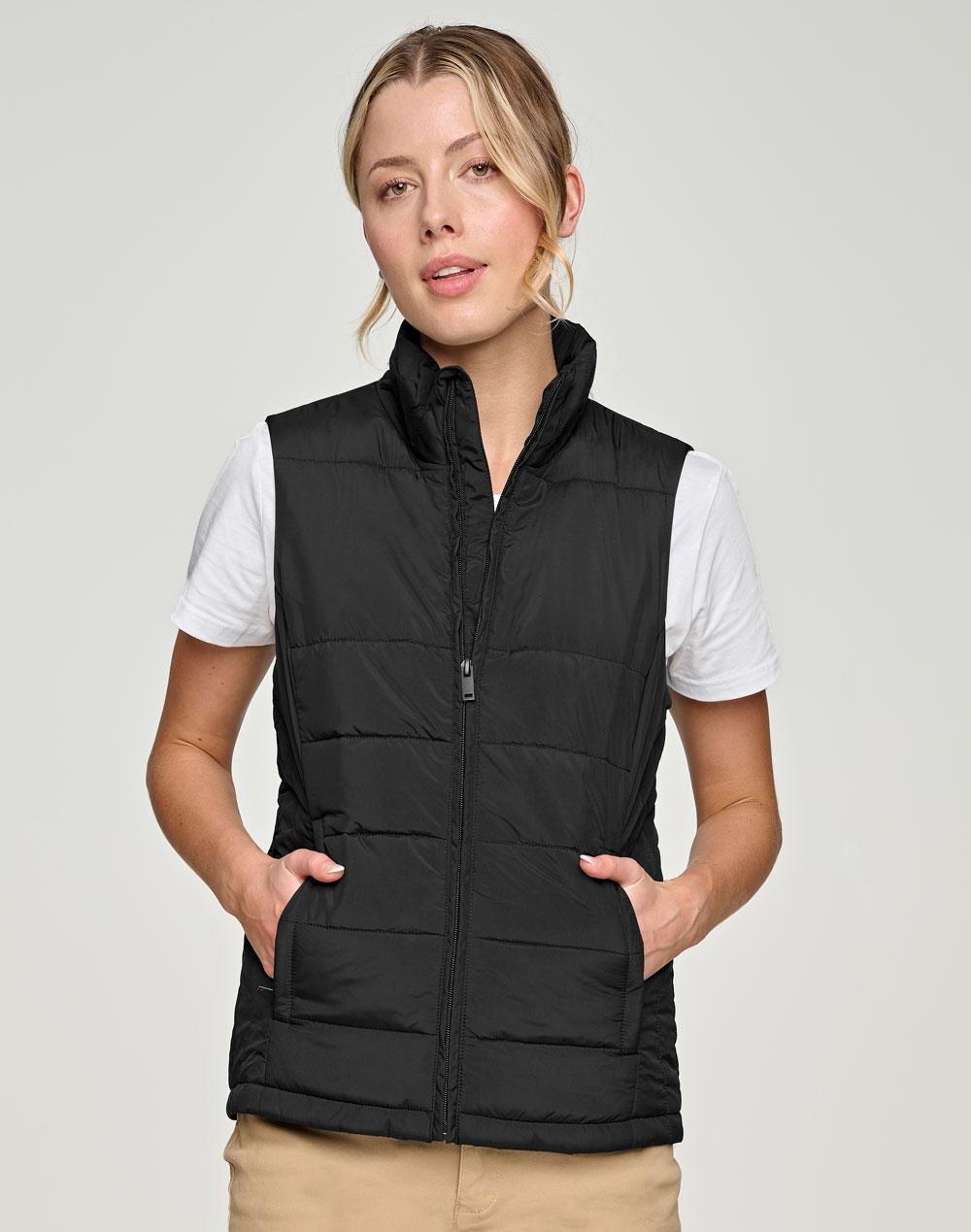 Sustainable Puffer Vest Ladies