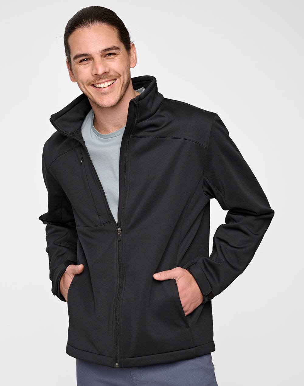 Sustainable Softshell Jacket Mens - Image 2