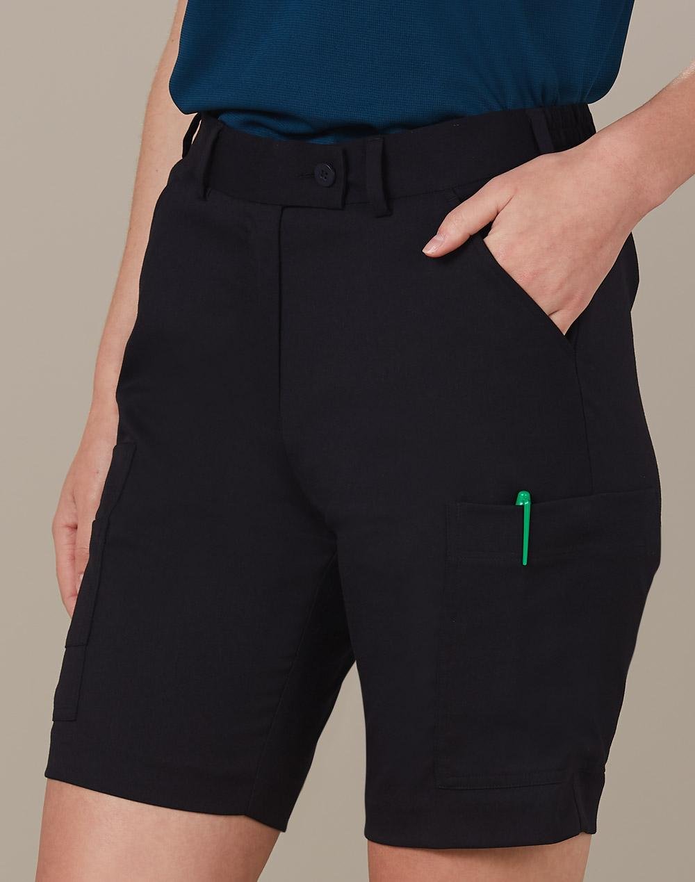 Womens Utility Cargo Shorts - Image 3