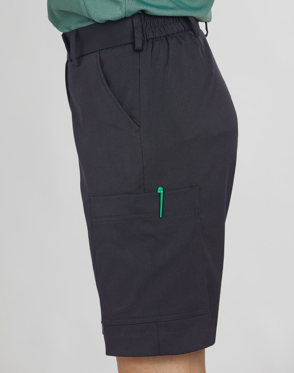 Womens Utility Cargo Shorts - Image 5