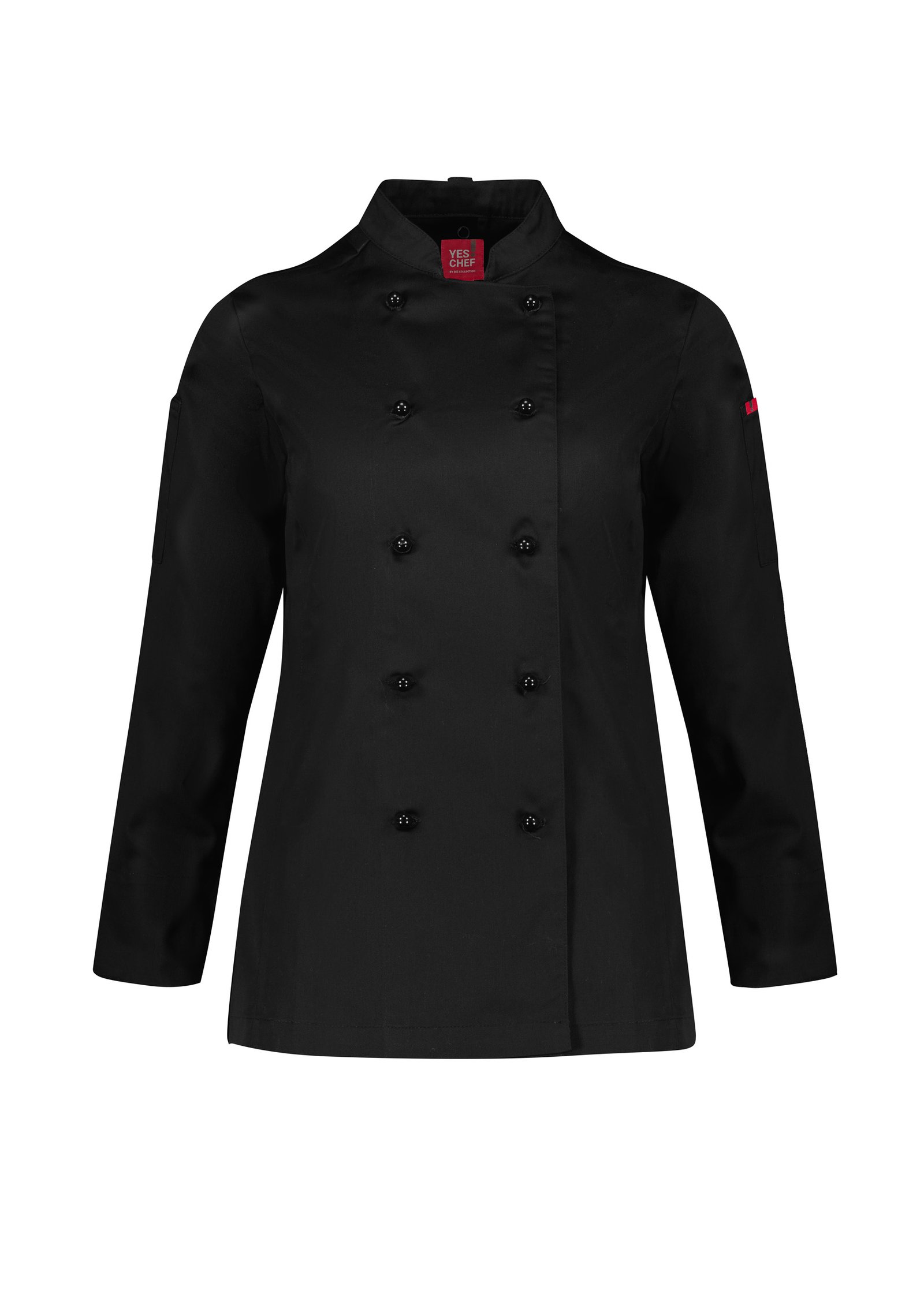 Womens Al Dente Long Sleeve Chef Jacket - Image 4