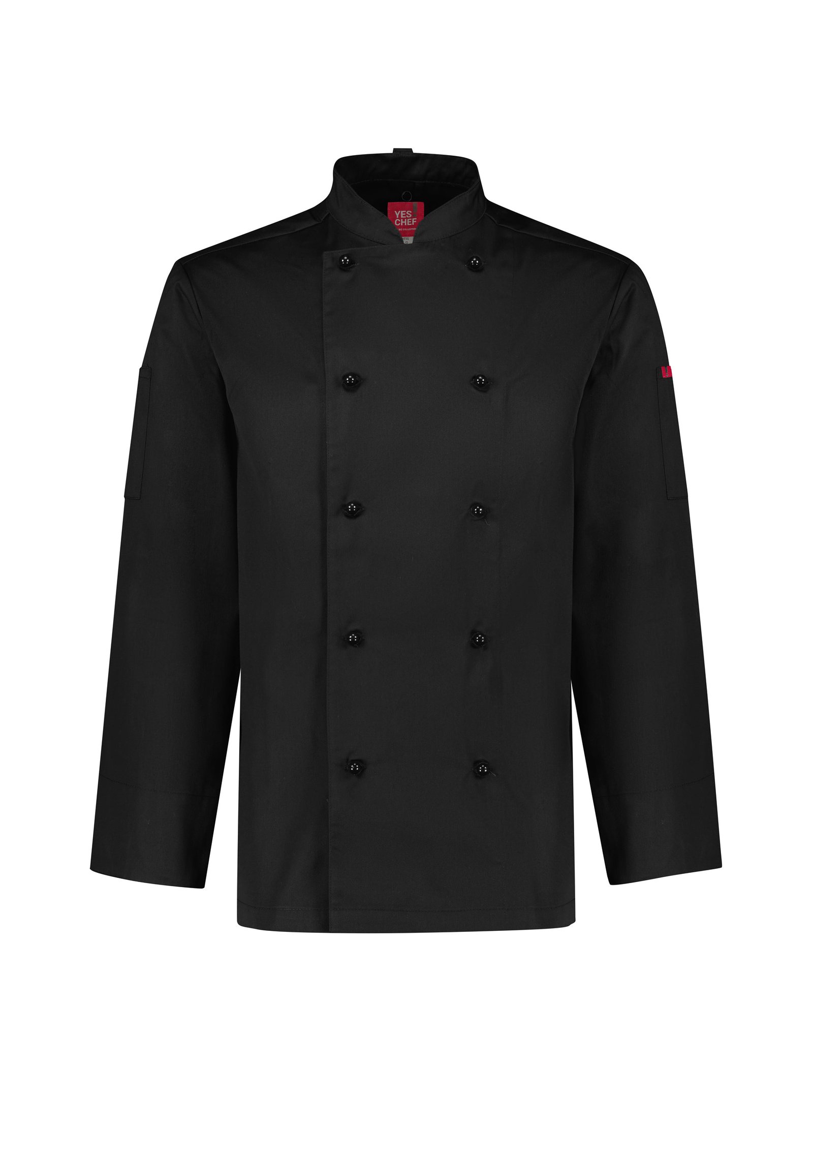 Mens Al Dente Long Sleeve Chef Jacket - Image 2