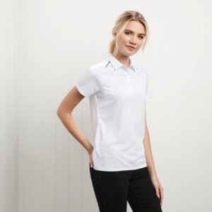 Womens Academy Short Sleeve Polo