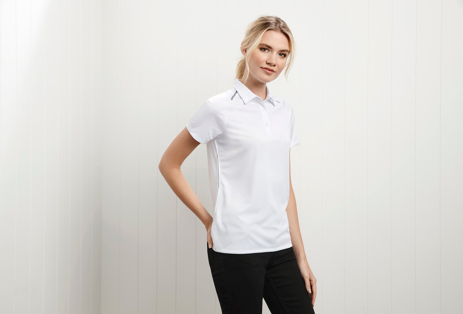 Womens Academy Short Sleeve Polo