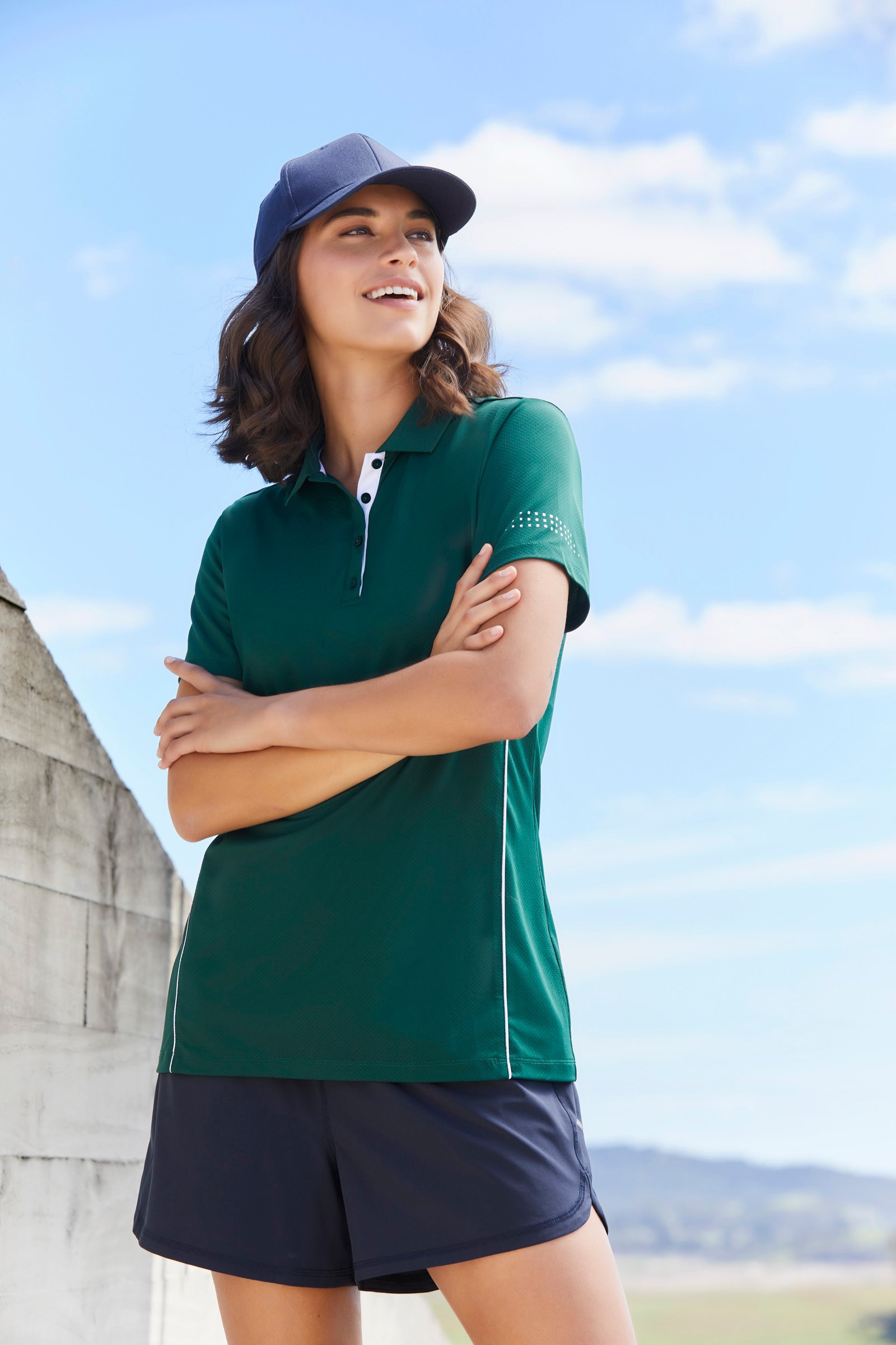 Womens Balance Short Sleeve Polo - Image 4