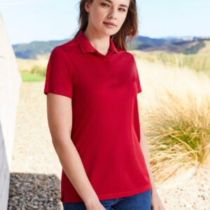 Womens Action Short Sleeve Polo