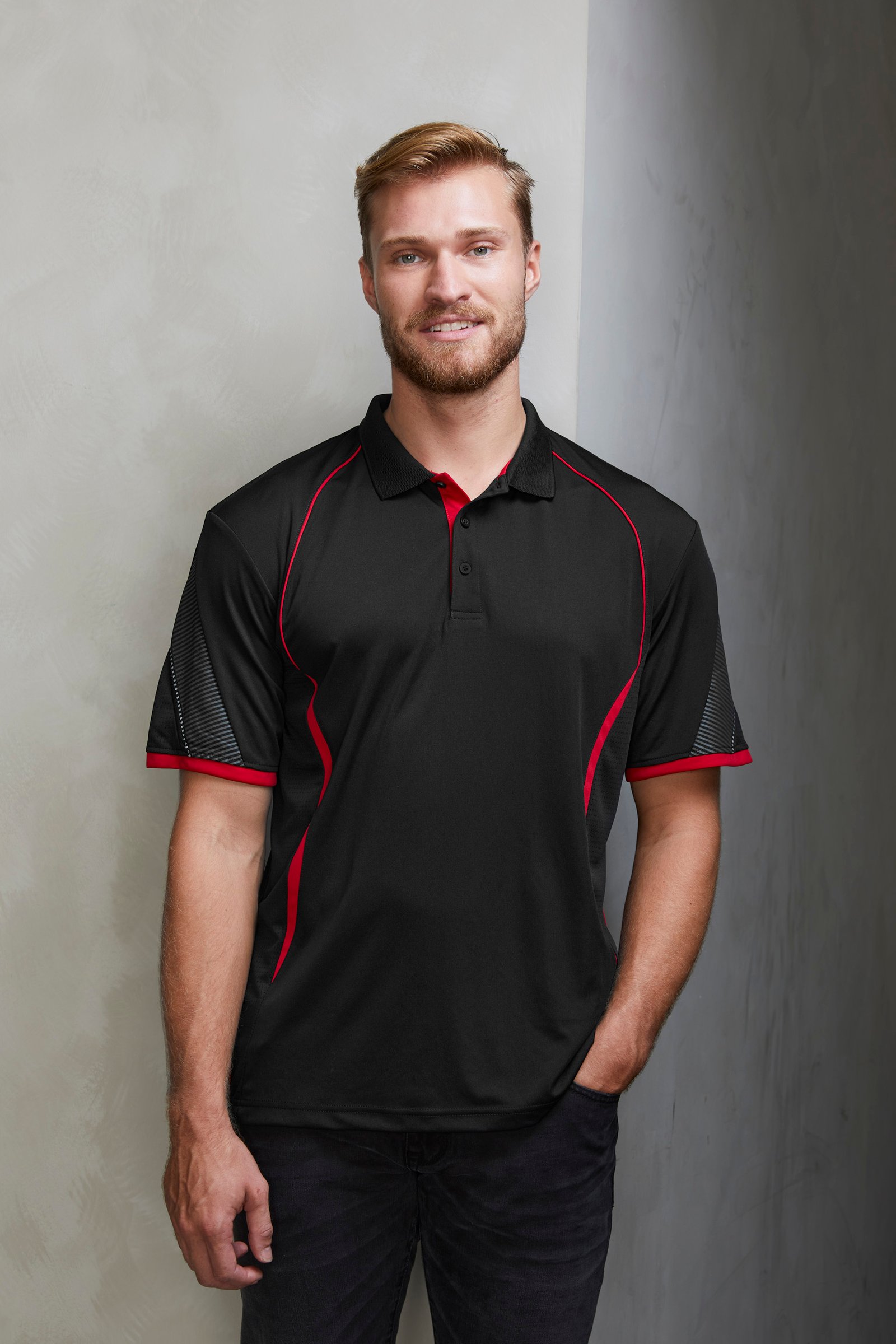 Mens Razor Short Sleeve Polo