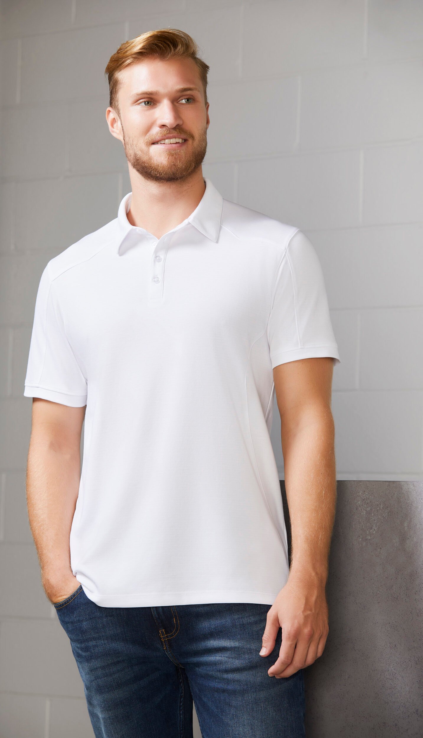 Mens Profile Short Sleeve Polo