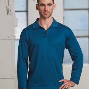 MENS VICTORY PLUS TRUEDRY® LONG SLEEVE POLO