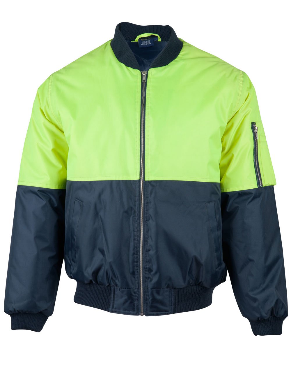 SW06A Hi-Vis Two Tone Flying Jacket - Image 2