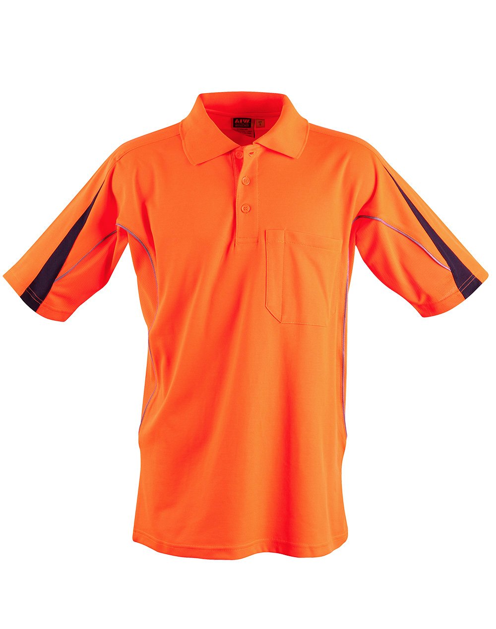 Hi-Vis Legend Short Sleeve Polo Mens' - Image 4