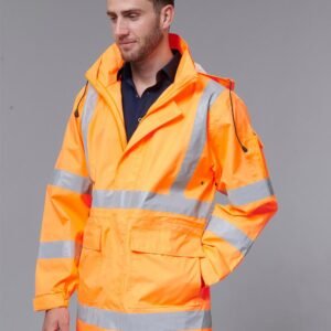 VIC Rail Hi Vis Safety Jacket - Unisex