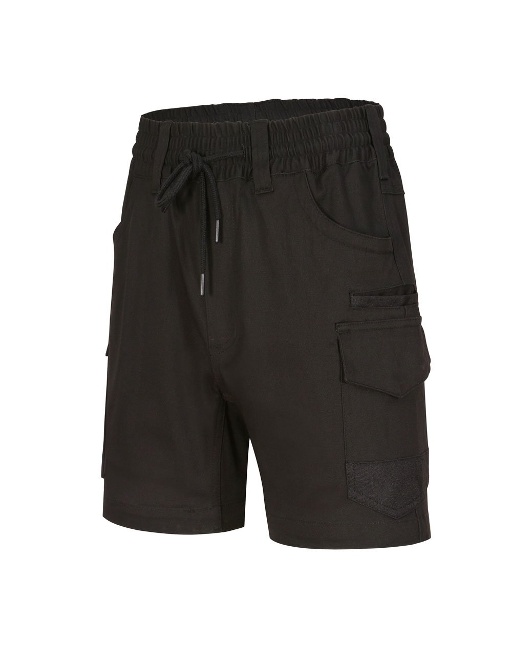 UNISEX COTTON STRETCH DRILL CUFFED WORK SHORTS - Image 8